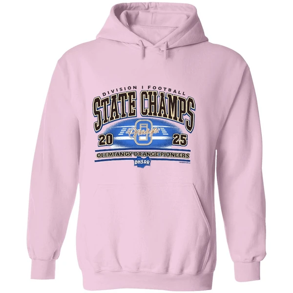 Olentangy Orange Pioneers 2025 Ohsaa Football Division 1 State Champions Hoodie - Image 5