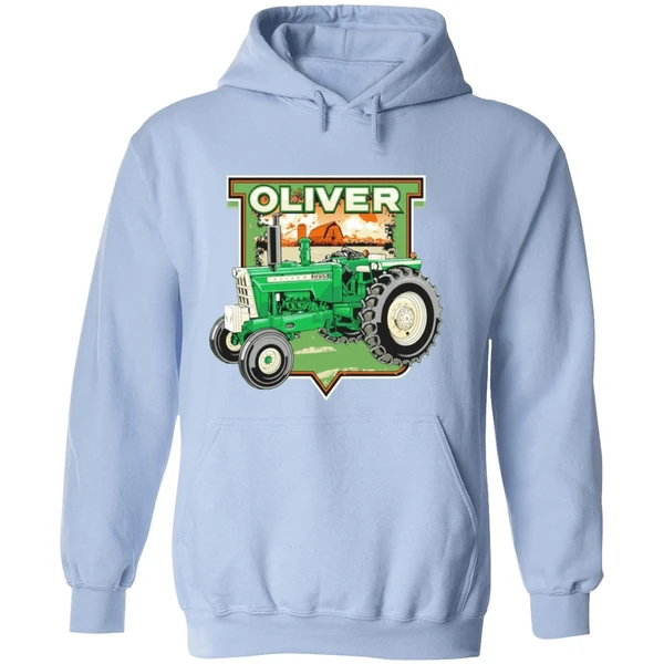 Oliver 2255 Diesel Wide Front Tractor Hoodie - Image 4