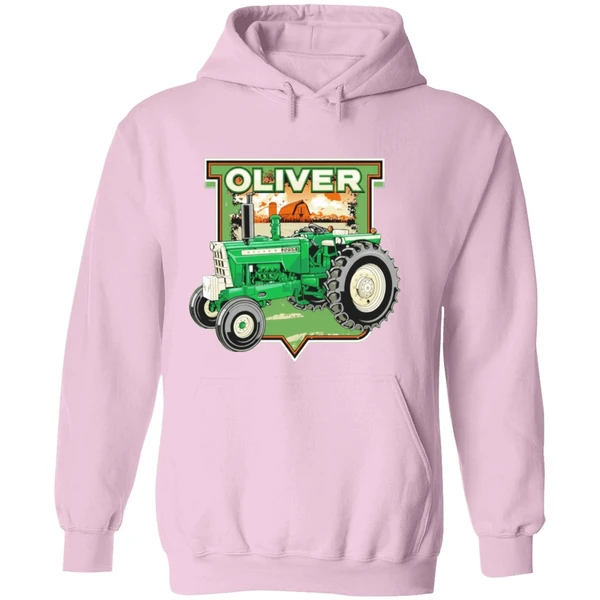 Oliver 2255 Diesel Wide Front Tractor Hoodie - Image 5