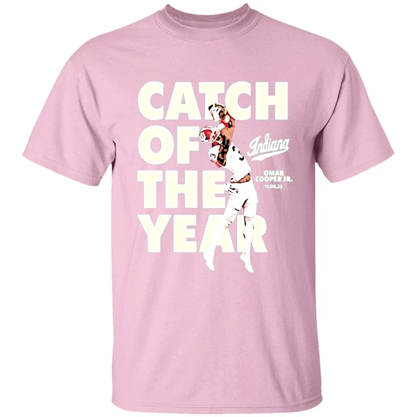 Omar Cooper Jr Catch Of The Year Indiana Hoosiers Football Shirt - Image 2