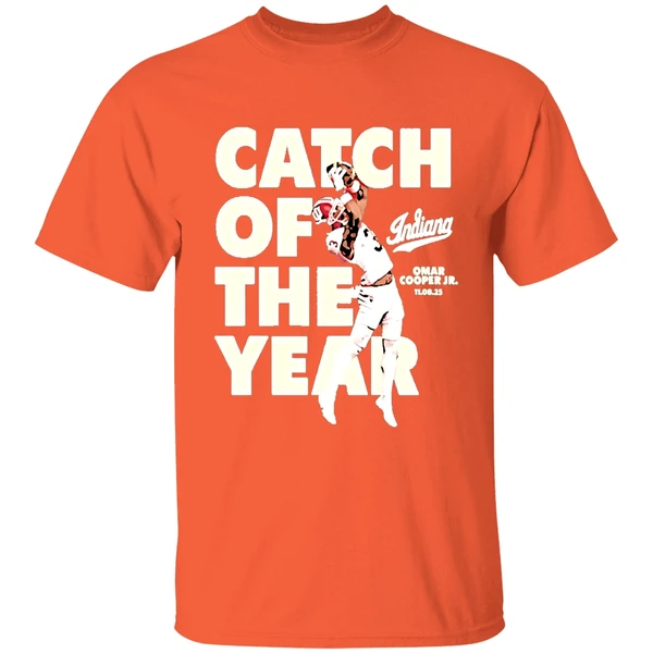 Omar Cooper Jr Catch Of The Year Indiana Hoosiers Football Shirt - Image 5