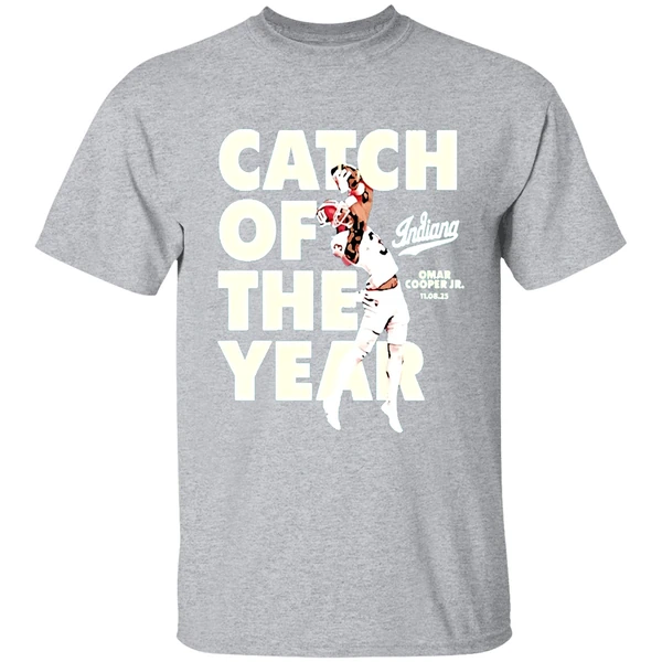 Omar Cooper Jr Catch Of The Year Indiana Hoosiers Football Shirt - Image 8