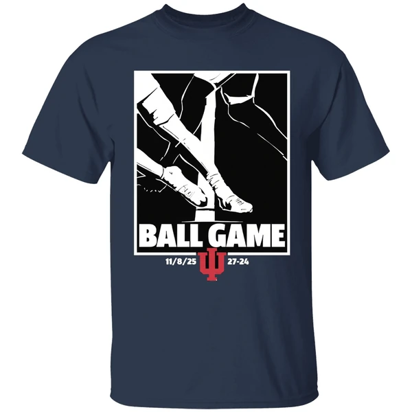 Omar Cooper Jr Toe Tap Ball Game Indiana Hoosiers Football Shirt - Image 4