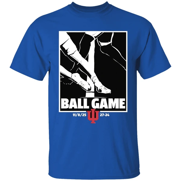 Omar Cooper Jr Toe Tap Ball Game Indiana Hoosiers Football Shirt - Image 7