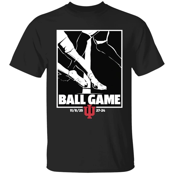 Omar Cooper Jr Toe Tap Ball Game Indiana Hoosiers Football Shirt - Image 8
