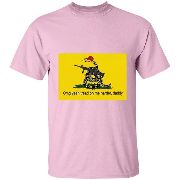 Omg Yeah Tread On Me Harder Daddy Maga 2026 Shirt - Image 2