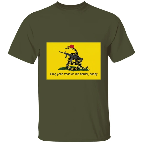 Omg Yeah Tread On Me Harder Daddy Maga 2026 Shirt - Image 9