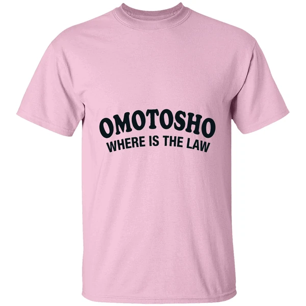 Omotosho Where Is The Law Shirt - Image 2
