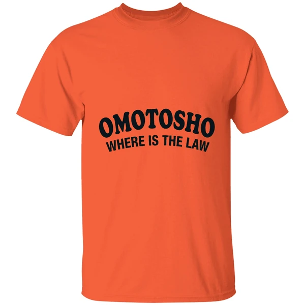 Omotosho Where Is The Law Shirt - Image 3