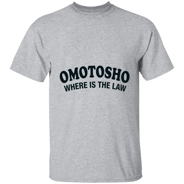 Omotosho Where Is The Law Shirt - Image 6