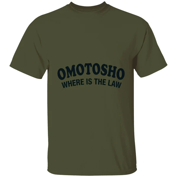 Omotosho Where Is The Law Shirt - Image 9