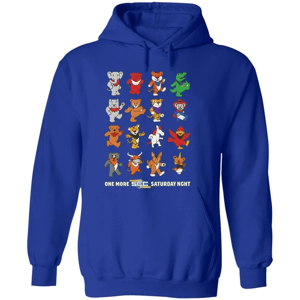 One More Sec Football Saturday Night Hoodie - Image 7