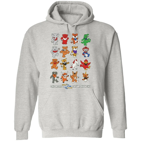 One More Sec Football Saturday Night Hoodie - Image 9