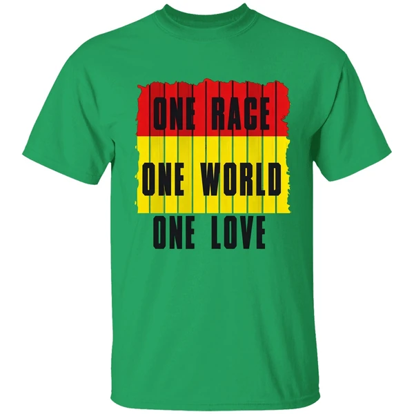 One Race One World One Love Shirt
