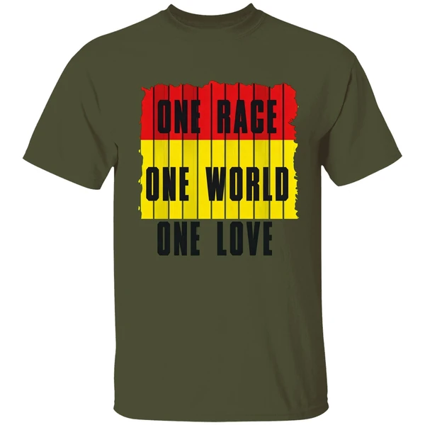 One Race One World One Love Shirt - Image 3