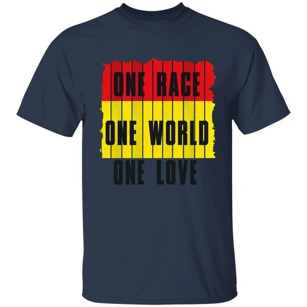 One Race One World One Love Shirt - Image 4