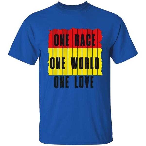 One Race One World One Love Shirt - Image 7