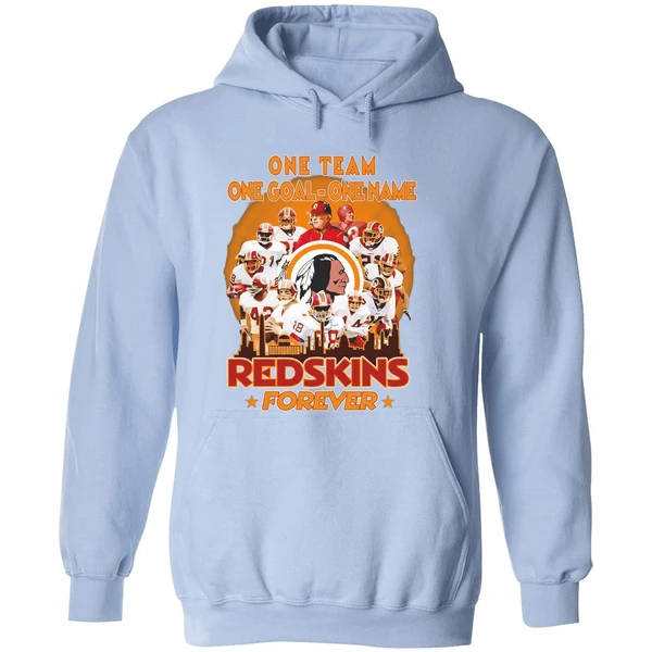 One Team One Goal One Name Washington Redskins Forever Hoodie - Image 4