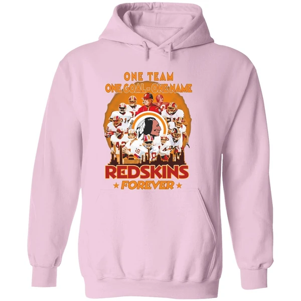 One Team One Goal One Name Washington Redskins Forever Hoodie - Image 5