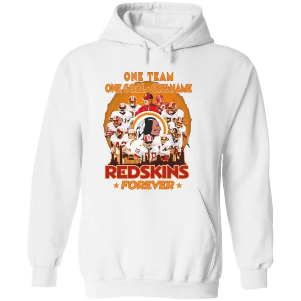 One Team One Goal One Name Washington Redskins Forever Hoodie - Image 8