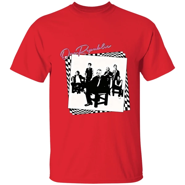 onerepublic photo shirt red