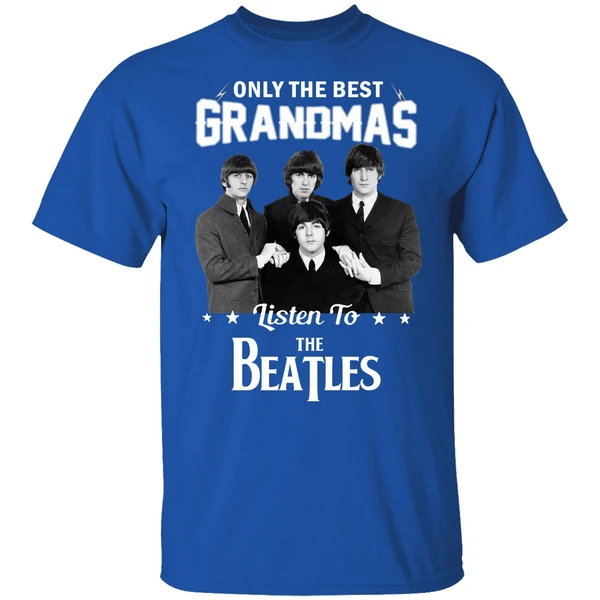 Only The Best Grandmas Listen To The Beatles Shirt - Image 7