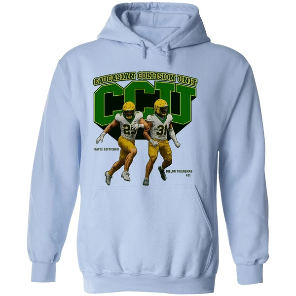 Oregon Ducks Caucasian Collision Unit Graphic Hoodie - Image 4