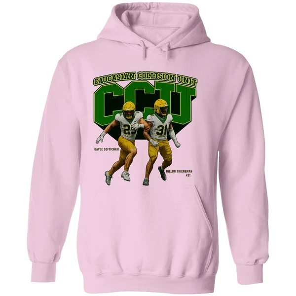 Oregon Ducks Caucasian Collision Unit Graphic Hoodie - Image 5