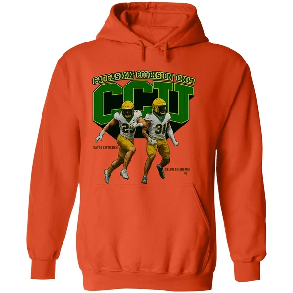 Oregon Ducks Caucasian Collision Unit Graphic Hoodie - Image 6
