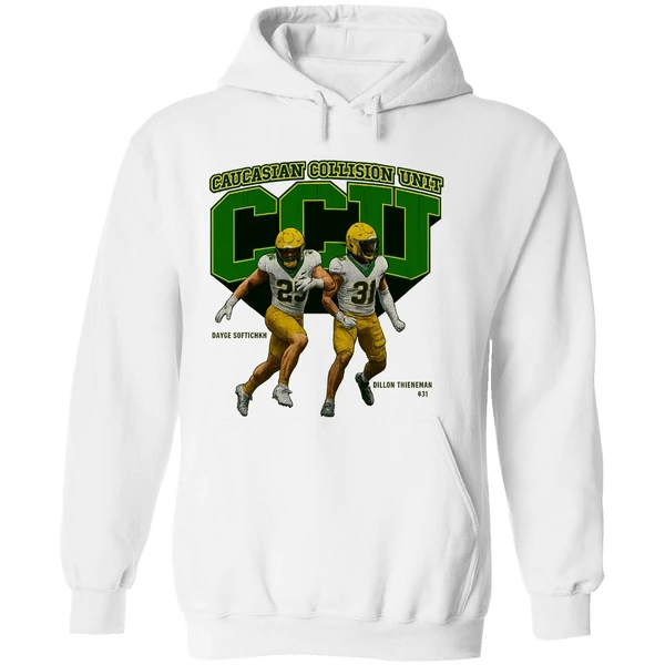 Oregon Ducks Caucasian Collision Unit Graphic Hoodie - Image 8
