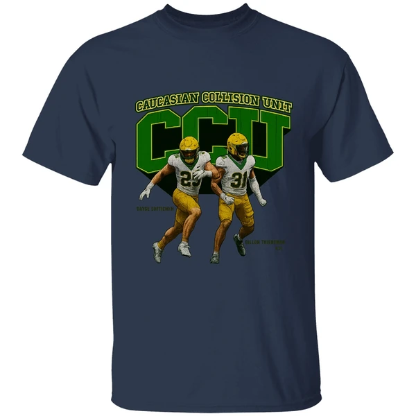 Oregon Ducks Caucasian Collision Unit Graphic Shirt - Image 5