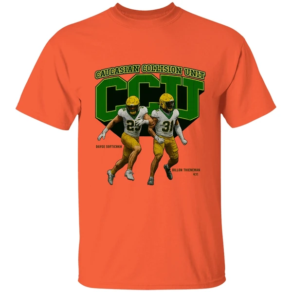 Oregon Ducks Caucasian Collision Unit Graphic Shirt - Image 6
