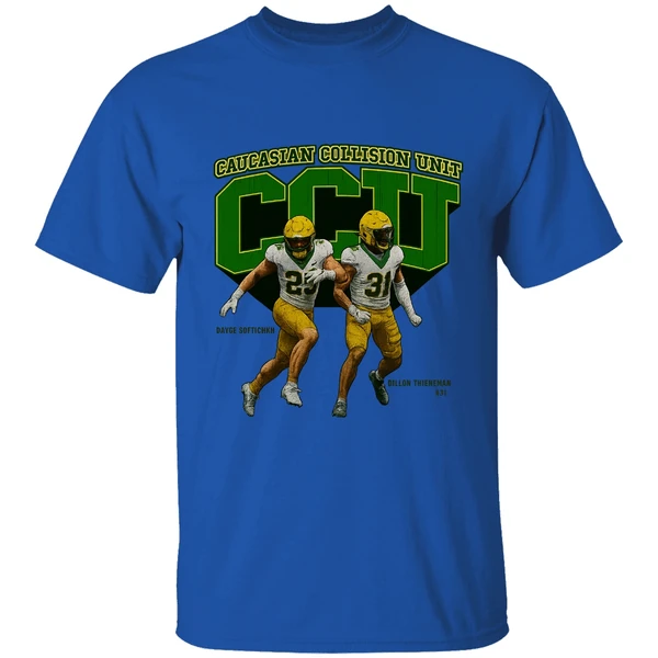Oregon Ducks Caucasian Collision Unit Graphic Shirt - Image 8