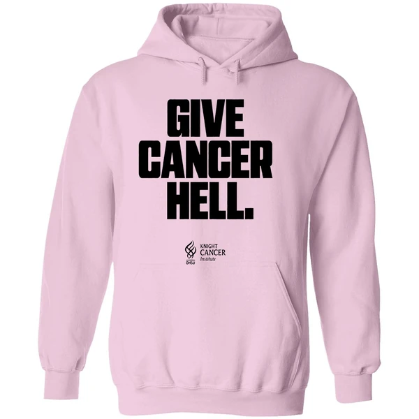 Oregon Ducks Give Cancer Hell Flight Fight Hoodie - Image 5