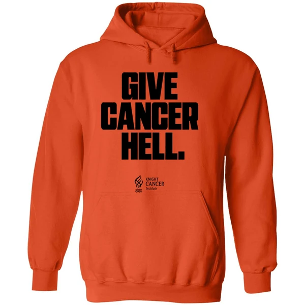 Oregon Ducks Give Cancer Hell Flight Fight Hoodie - Image 6