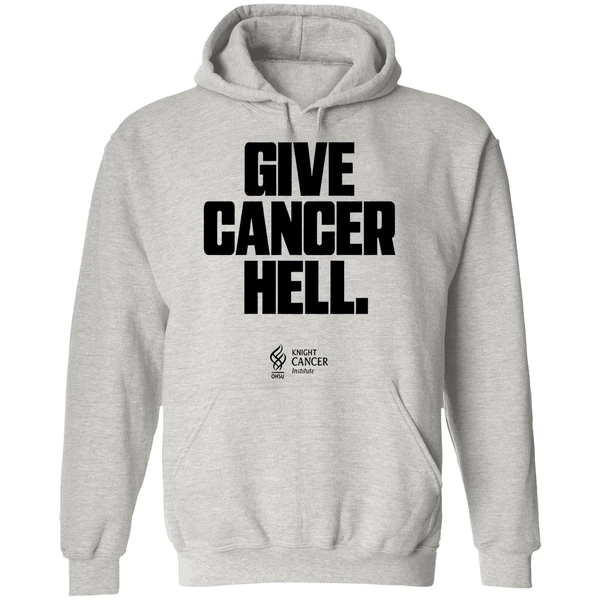 Oregon Ducks Give Cancer Hell Flight Fight Hoodie - Image 9