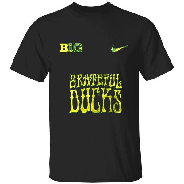 Oregon Ducks Grateful Dead Grateful Ducks Go Ducks Logo Shirt