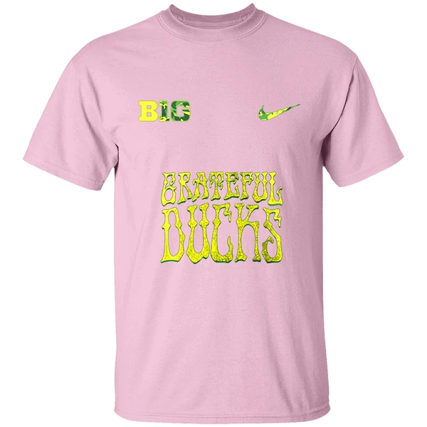 Oregon Ducks Grateful Dead Grateful Ducks Go Ducks Logo Shirt - Image 3