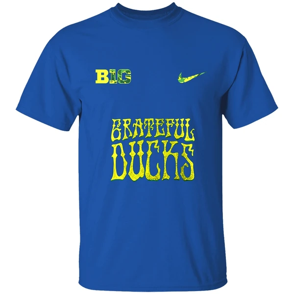 Oregon Ducks Grateful Dead Grateful Ducks Go Ducks Logo Shirt - Image 8