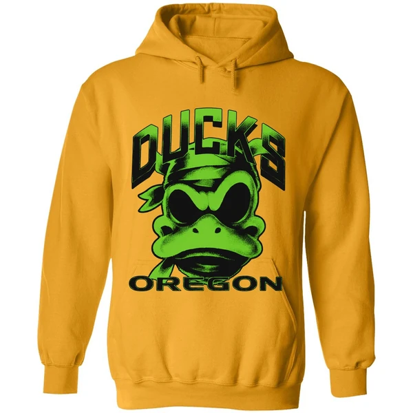 Oregon Ducks Mummy Duck Glow In The Dark Hoodie