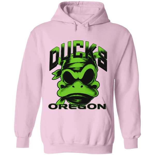 Oregon Ducks Mummy Duck Glow In The Dark Hoodie - Image 5