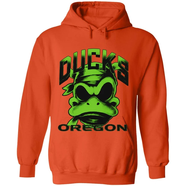 Oregon Ducks Mummy Duck Glow In The Dark Hoodie - Image 6