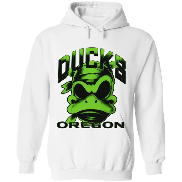 Oregon Ducks Mummy Duck Glow In The Dark Hoodie - Image 8