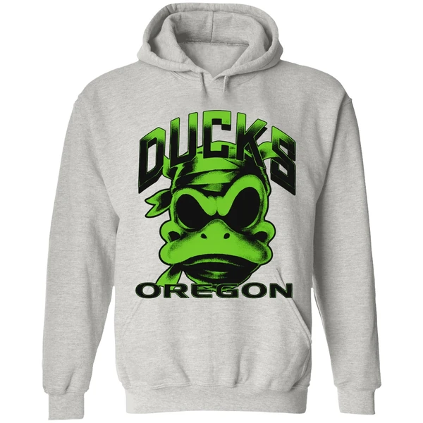 Oregon Ducks Mummy Duck Glow In The Dark Hoodie - Image 9