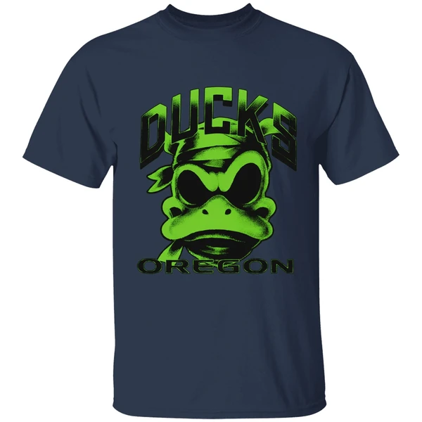Oregon Ducks Mummy Duck Glow In The Dark Shirt - Image 4