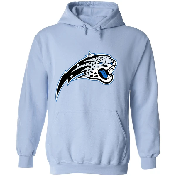 Orlando Magic Jacksonville Jaguars 2 Teams Sports Mix Logo Hoodie - Image 4
