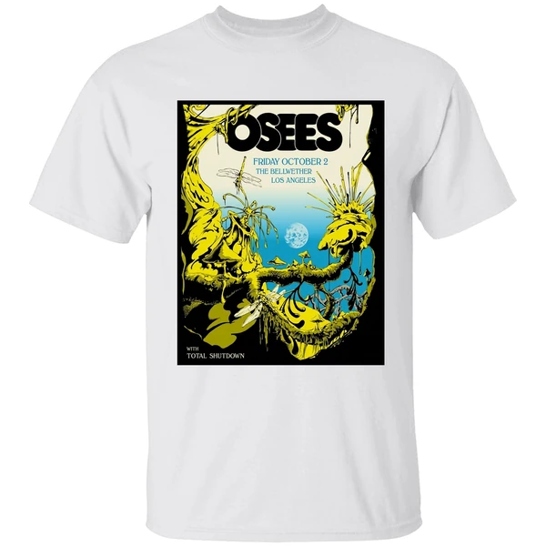 Osees Oct 2 2026 The Bellwether In Los Angeles Ca Poster Shirt