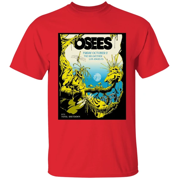 Osees Oct 2 2026 The Bellwether In Los Angeles Ca Poster Shirt - Image 4