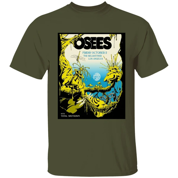 Osees Oct 2 2026 The Bellwether In Los Angeles Ca Poster Shirt - Image 9