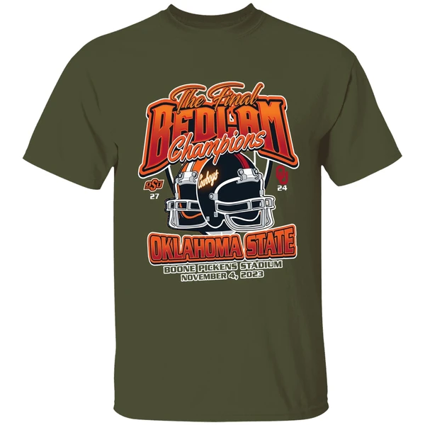 Osu Bedlam Champs 2023 The Finals Bedlam Oklahoma State Shirt - Image 4